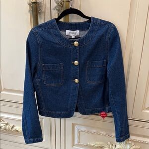 10 Crosby Derek Lam Blue Denim Jacket